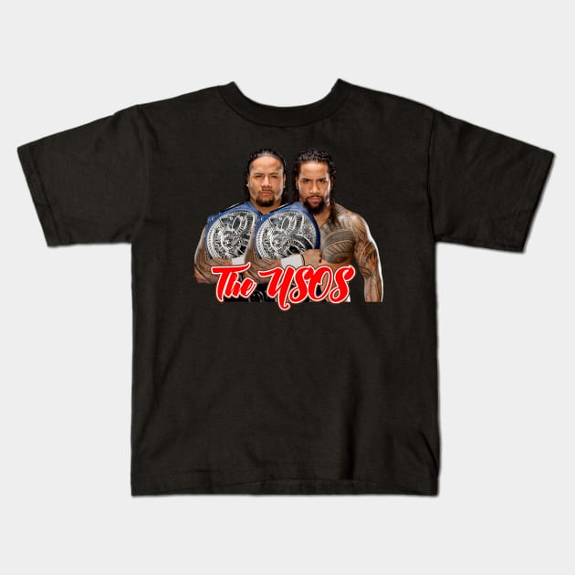 The Usos Champions Kids T-Shirt by nasib